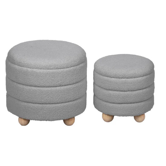 Teddy Tufted Storage Ottoman